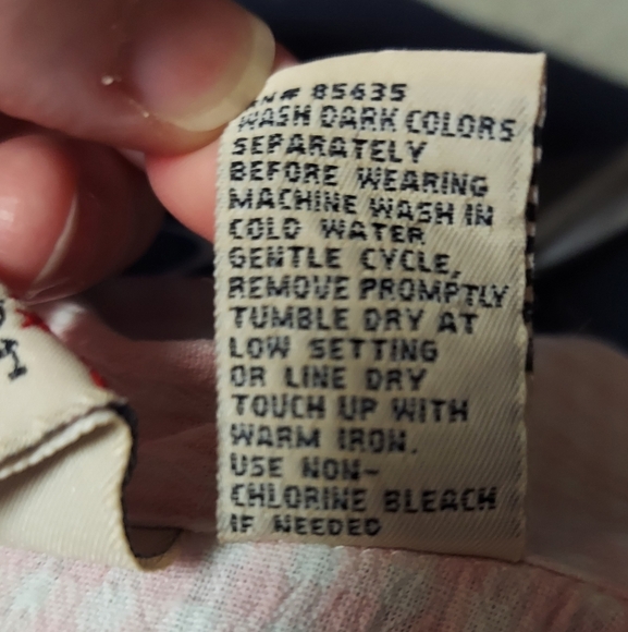 Retro Grandma Chic Pink and White Striped Button Down Top Shirt Plus Size 18W - Picture 8 of 9